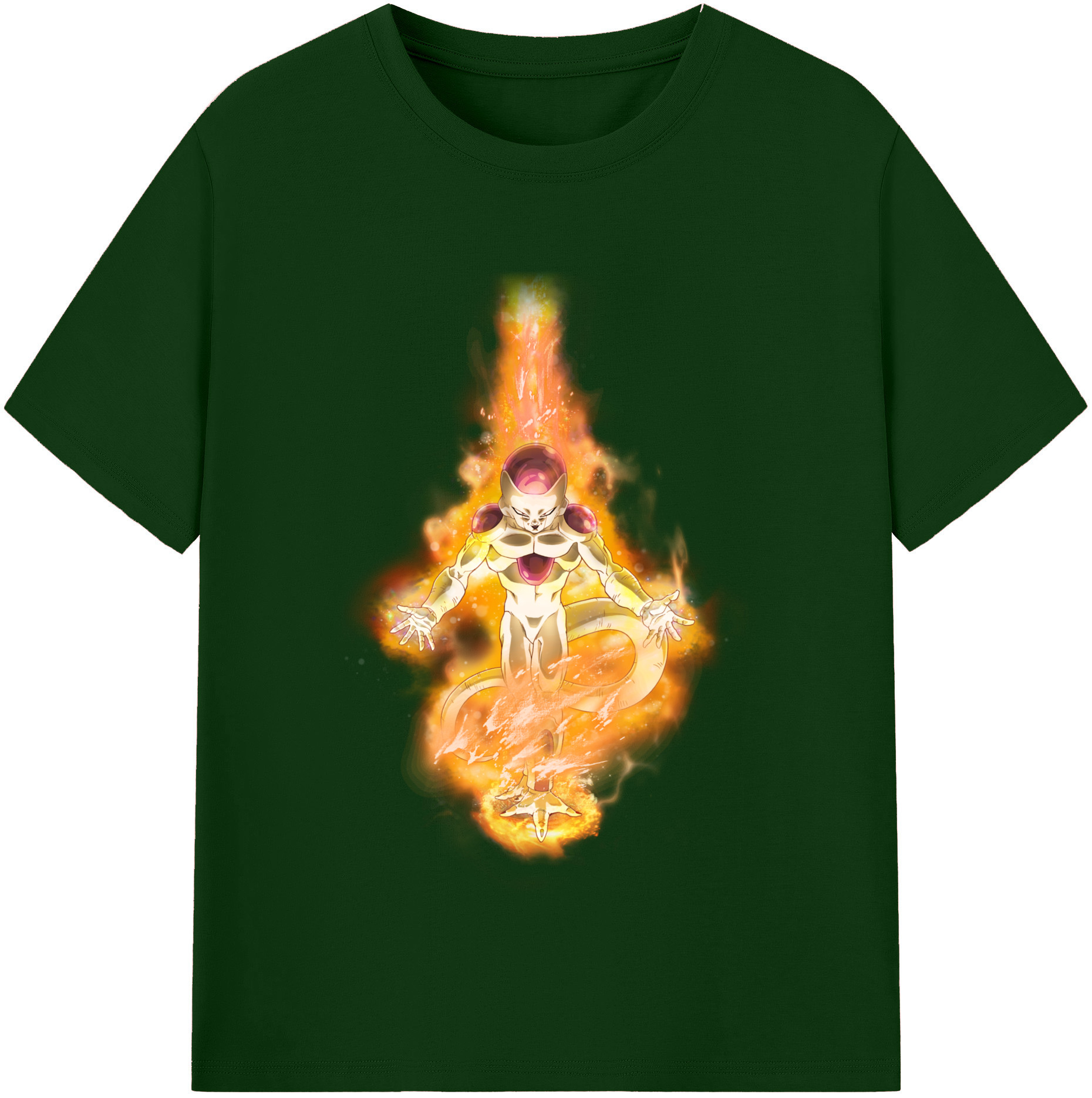 （画像用） ドラゴンボール フリーザ DRAGON BALL Frieza 綿100％半袖Tシャツ（フロントプリント）